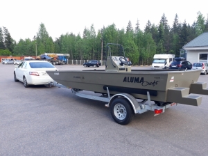 Aлюминиевые лодки для мелководья под водомет